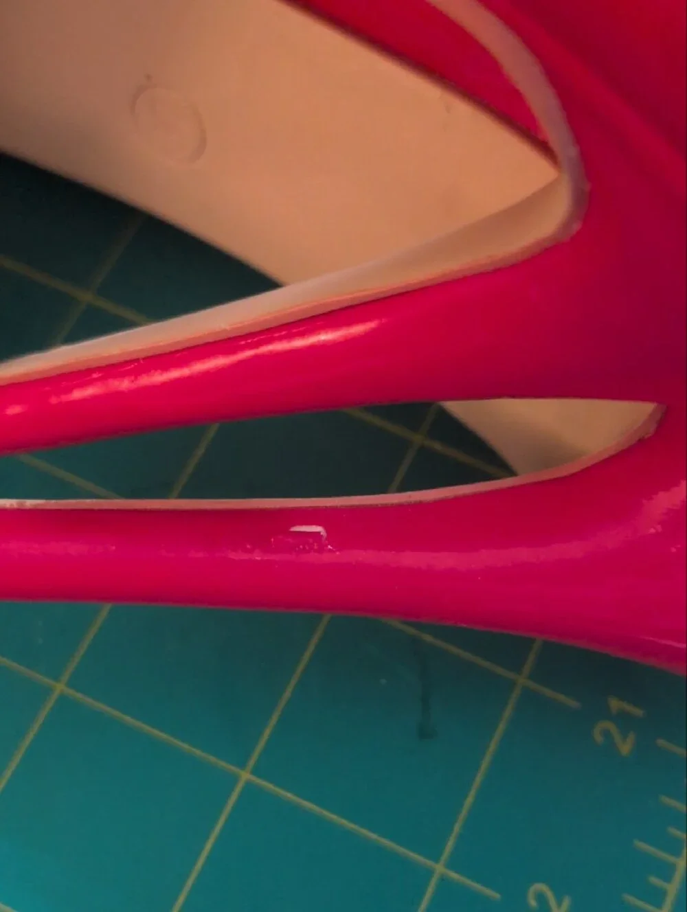 Red Patent Over-the-Knee Stiletto Boots